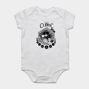 RPG Class Series: Cleric - Black Version Baby Bodysuit